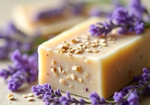 Saponi e shampoo solidi con ingredienti botanici a vista