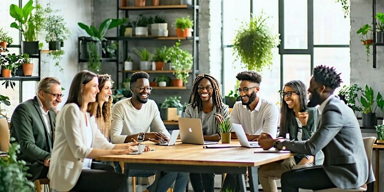 Il team di Montagna Verde in una luminosa sede ecosostenibile